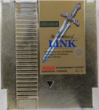 Zelda II: The Adventure of Link (European Version) Box Art