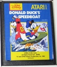 Donald Duck's Speedboat Box Art