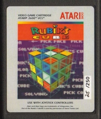 Rubik's Cube 3D Box Art