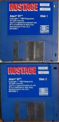 Hostage:  Rescue Mission Box Art