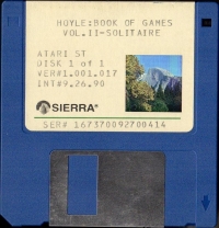 Hoyle:  Official Book of Games - Volume 2:  Solitaire Box Art