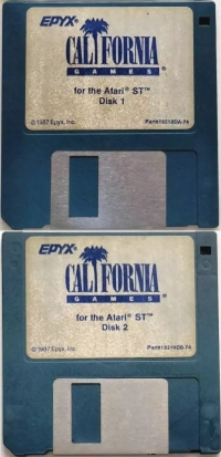 California Games Box Art