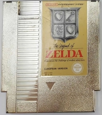 Legend of Zelda, The (European Version / grey Seal) Box Art