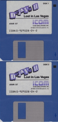 Déjà Vu II:  Lost in Las Vegas Box Art