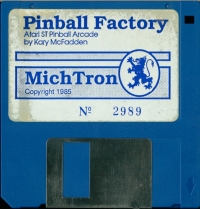 Pinball Factory, The Box Art