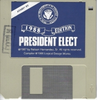 President Elect: 1988 Edition Box Art