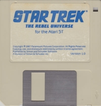 Star Trek:  The Rebel Universe Box Art