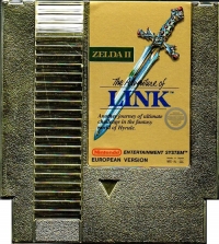 Zelda II: The Adventure of Link (European Version / grey Seal / NES-AL-EEC) [DK][FI][SE] Box Art