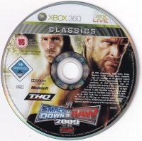 WWE SmackDown vs. Raw 2009 - Classics Box Art