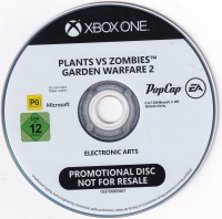 Plants vs Zombies: Garden Warfare 2 (Not for Resale) Box Art