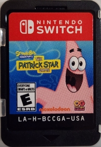 SpongeBob SquarePants: The Patrick Star Game Box Art