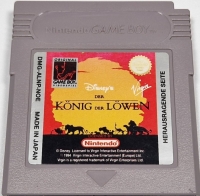 Disney's Der König Der Löwen Box Art