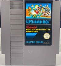 Super Mario Bros. (European Version / white circle Seal) Box Art