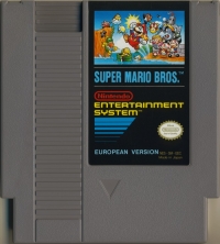 Super Mario Bros. (European Version / white oval Seal) Box Art