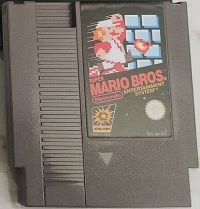 Super Mario Bros. (European Version / Action Series / NES-SM-GPS cart) [GR] Box Art