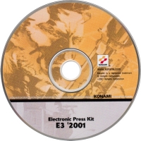 Konami Electronic Press Kit E3 '2001 Box Art