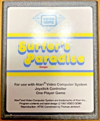 Surfer's Paradise but Danger Below! - NTSC Collector's Edition Box Art