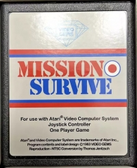 Mission Survive - NTSC Collector's Edition Box Art