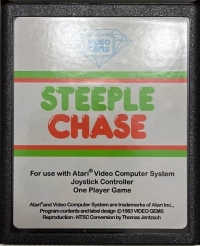 Steeplechase - NTSC Collector's Edition Box Art