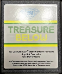 Treasure Below - NTSC Collector's Edition Box Art