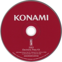 Konami E3 2003 Electronic Press Kit Box Art