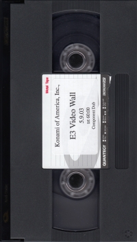 E3 Video Wall Component Dub (Betacam) Box Art