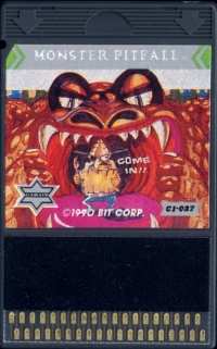 Monster Pitfall Box Art