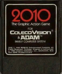 2010: The Graphic Action Game Box Art
