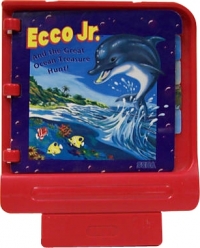 Ecco Jr. and the Great Ocean Hunt (red cart) Box Art