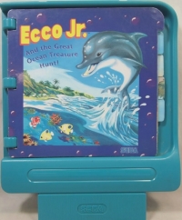 Ecco Jr. and the Great Ocean Hunt (blue cart) Box Art