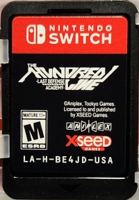 Hundred Line, The: Last Defense Academy Box Art