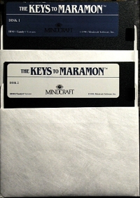 Keys to Maramon, The (5.25 disk) Box Art