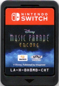 Disney Music Parade: Encore Box Art