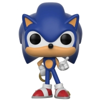 Funko Pop! Games: Sonic the Hedgehog - Sonic with Ring Box Art