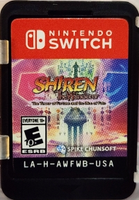 Shiren The Wanderer: The Tower of Fortune and the Dice of Fate (SW5-NSW-SE) Box Art