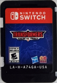 Transformers: Galactic Trials Box Art