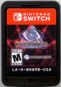 No Sleep for Kaname Date: From AI: The Somnium Files Box Art