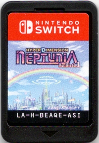 Hyperdimension Neptunia Re;Birth1 Box Art
