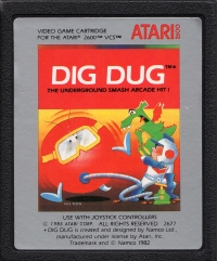 Dig Dug (1985) Box Art