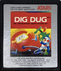 Dig Dug (1986) Box Art