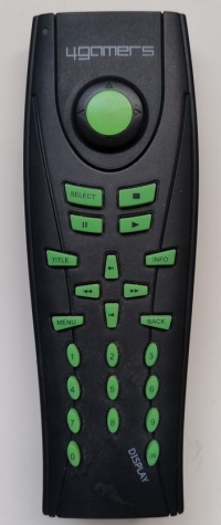 4Gamers DVD remote controller Box Art