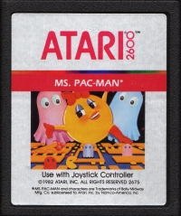 Ms. Pac-Man (1982) Box Art