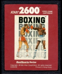 RealSports Boxing (1988) Box Art