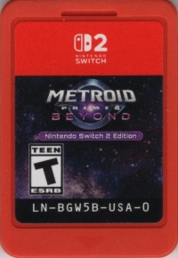 Metroid Prime 4: Beyond: Nintendo Switch 2 Edition Box Art