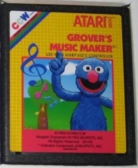 Grover's Music Maker Box Art
