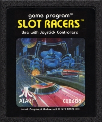 Slot Racers (white box) Box Art