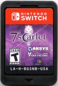 7'scarlet Box Art