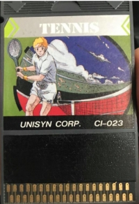 Tennis (Unisyn Electronics Corp.) Box Art