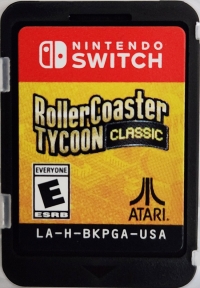 RollerCoaster Tycoon Classic Box Art