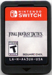 Final Fantasy Tactics: The Ivalice Chronicles Box Art